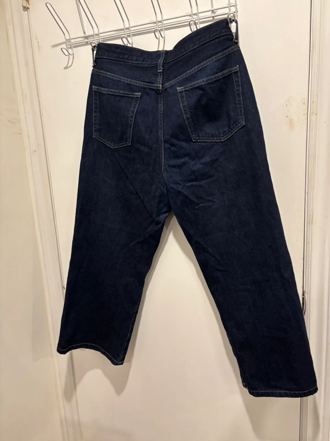 Levi's 505 Dark Wash Denim Capris Jeans - photo 5