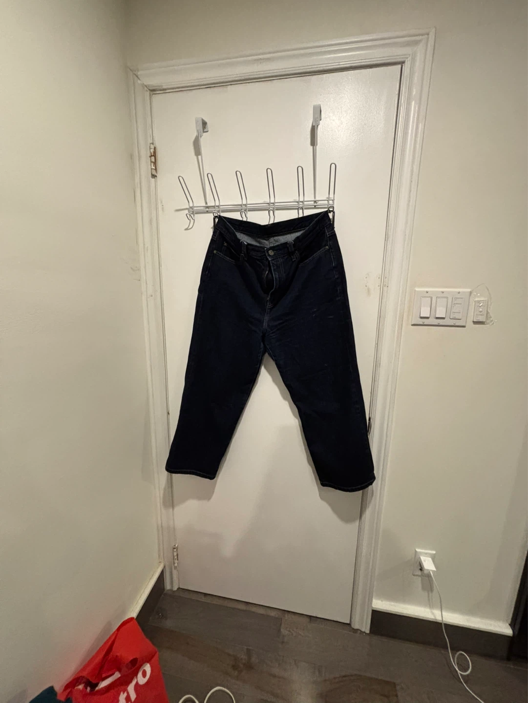 Levi's 505 Dark Wash Denim Capris Jeans