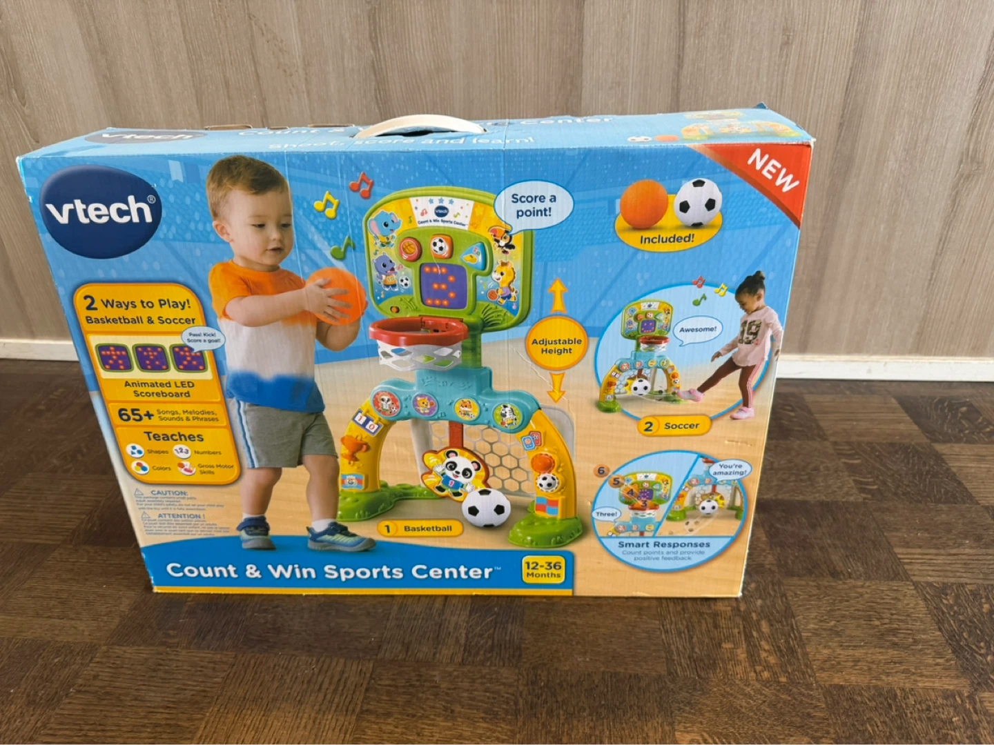 VTech Count & Win Sports Center - Basketball & Soccer