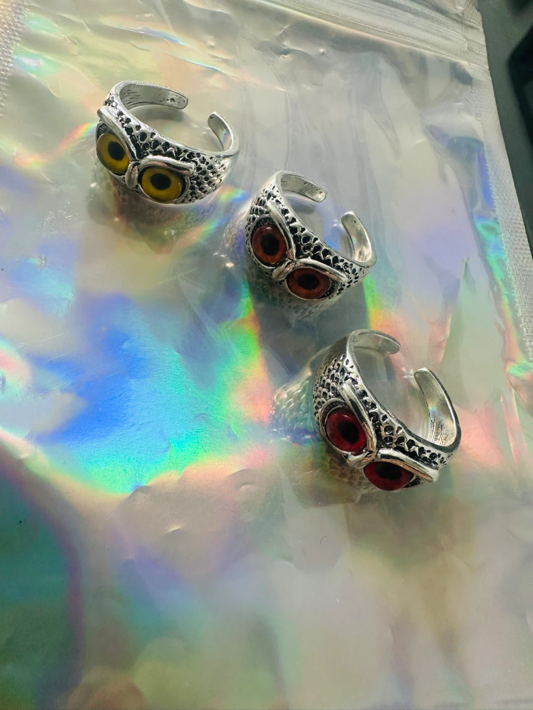 Owl Ring Set - 9 Pieces - photo 5