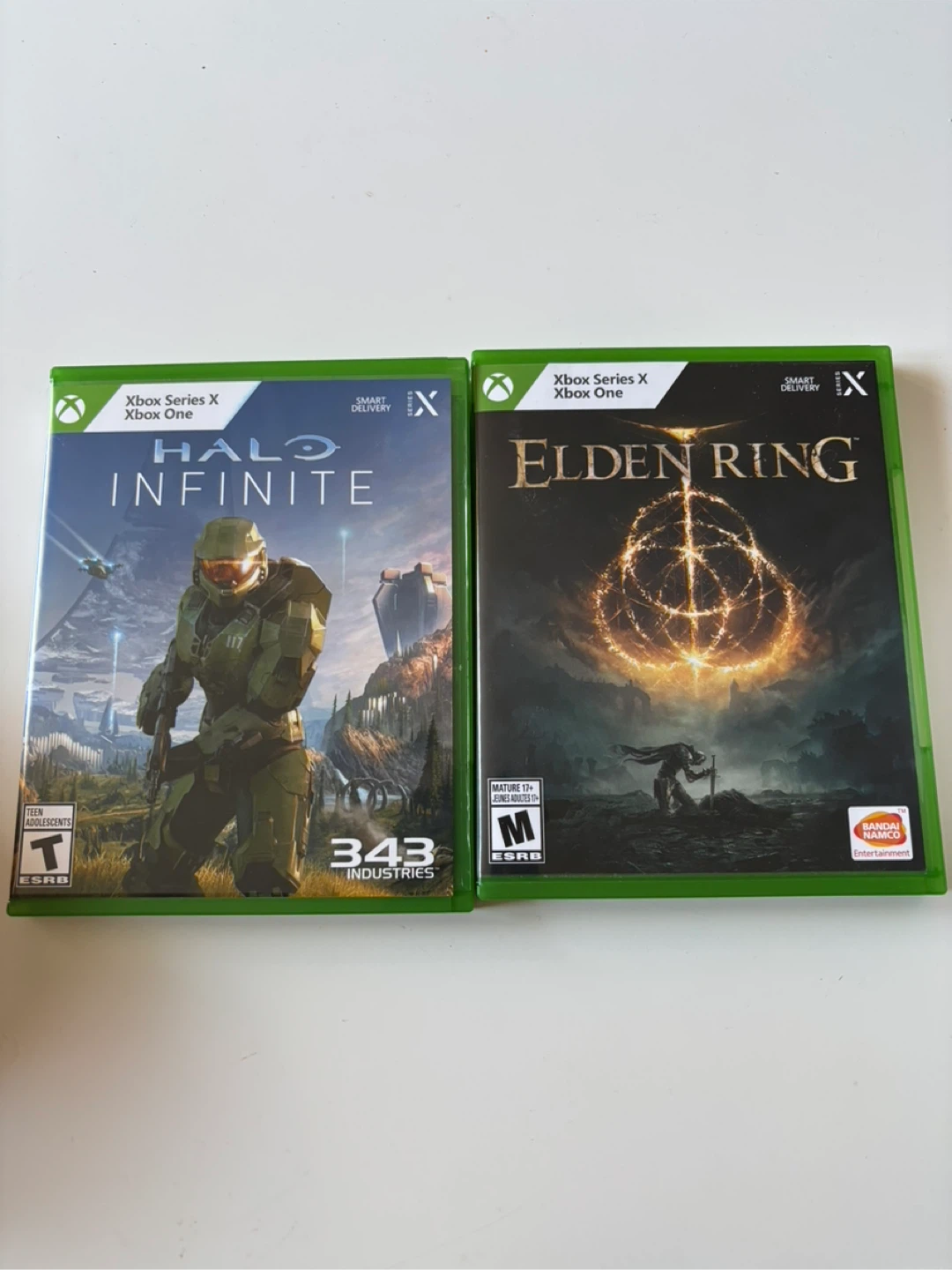 Halo Infinite and Elden Ring Xbox Series X/One Games