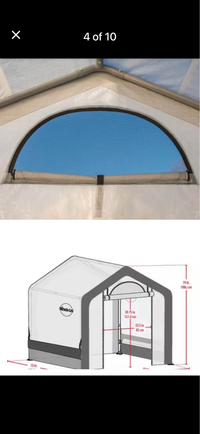 Miracle-Gro Greenhouse - photo 4