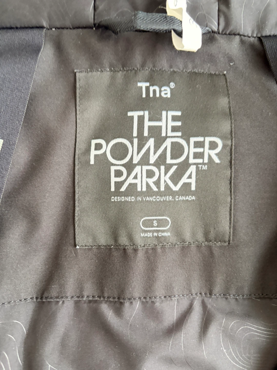 Tna The Powder Parka - Coldstop Black Down Parka Size S - photo 5