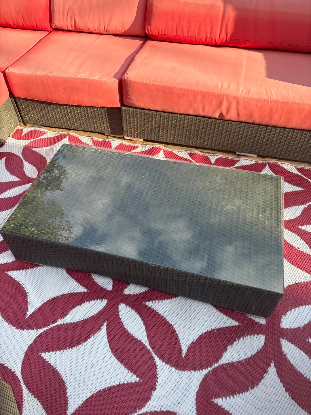 11-Piece Outdoor Sectional Sofa with Coffee Tables - photo 4