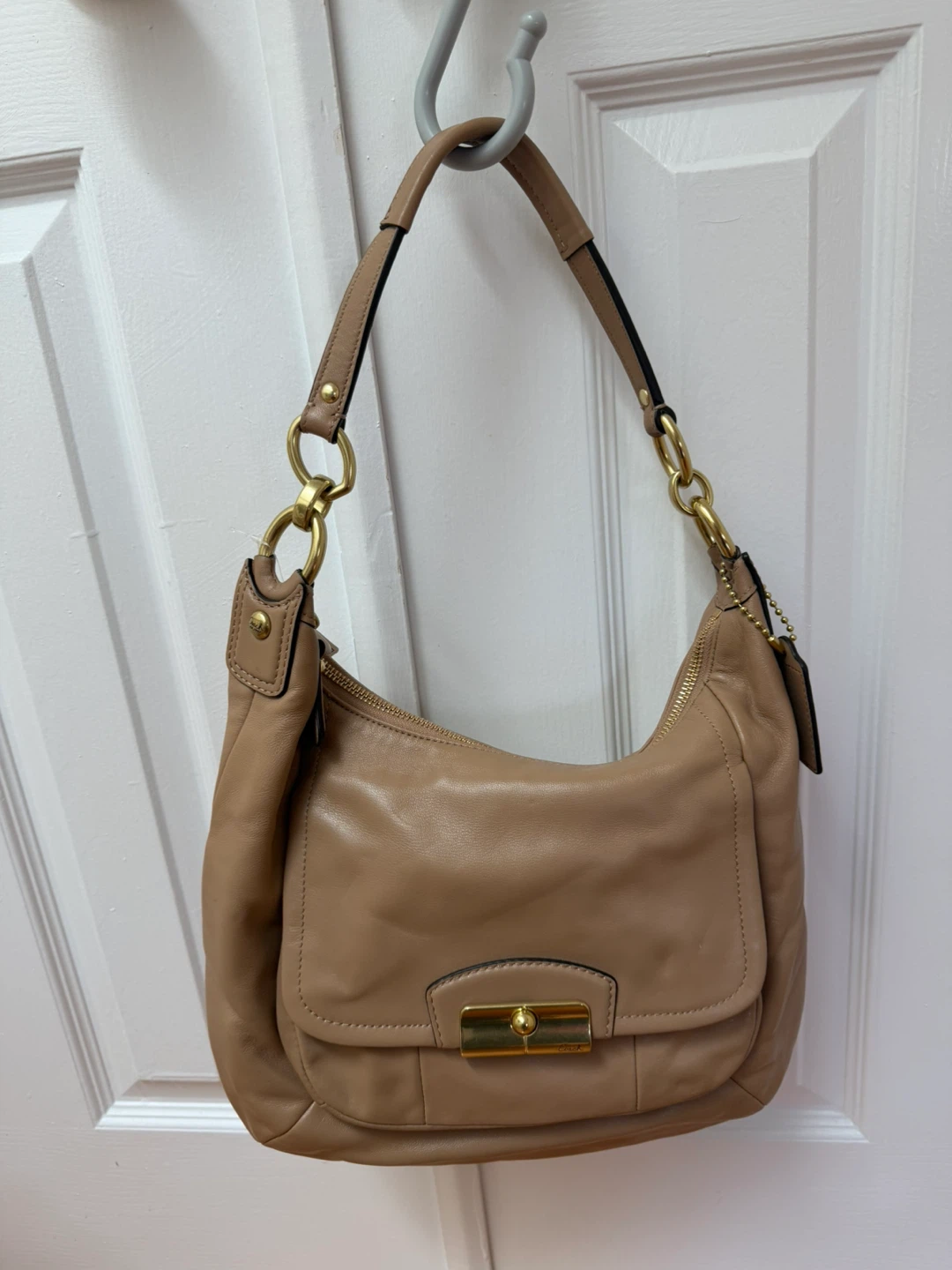 Coach Kristin Leather Hobo Bag