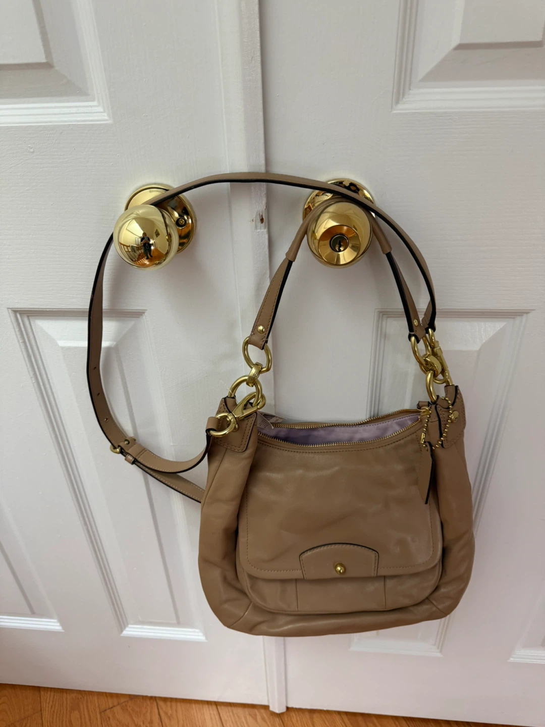 Coach Kristin Leather Hobo Bag - photo 3