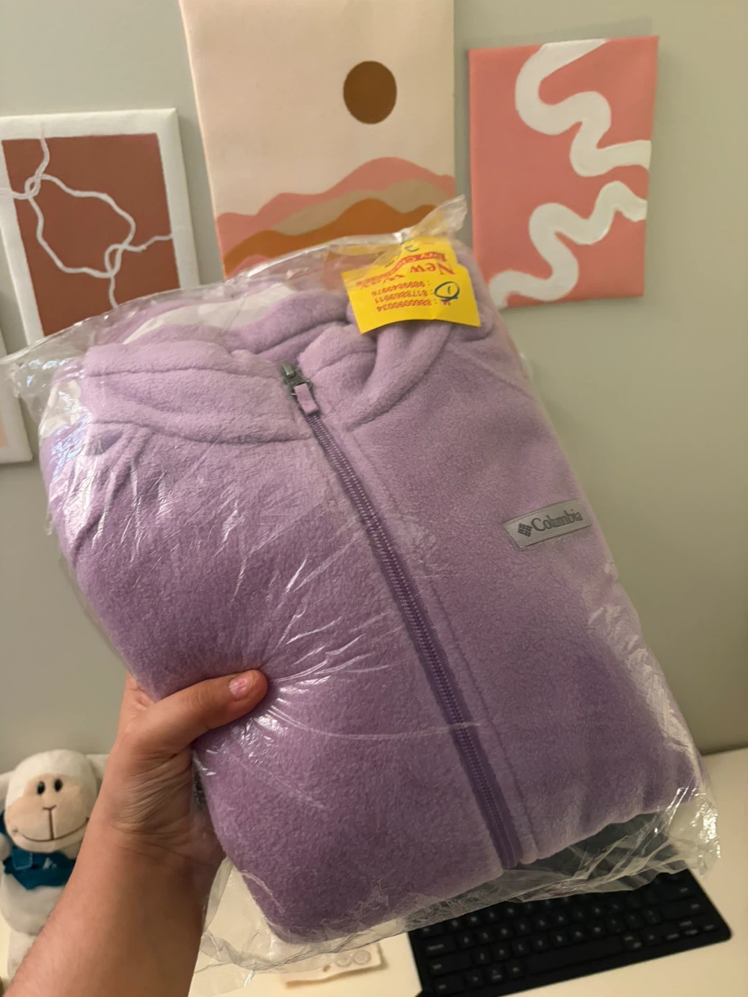 Columbia Fleece Jacket - Lavender - photo 2