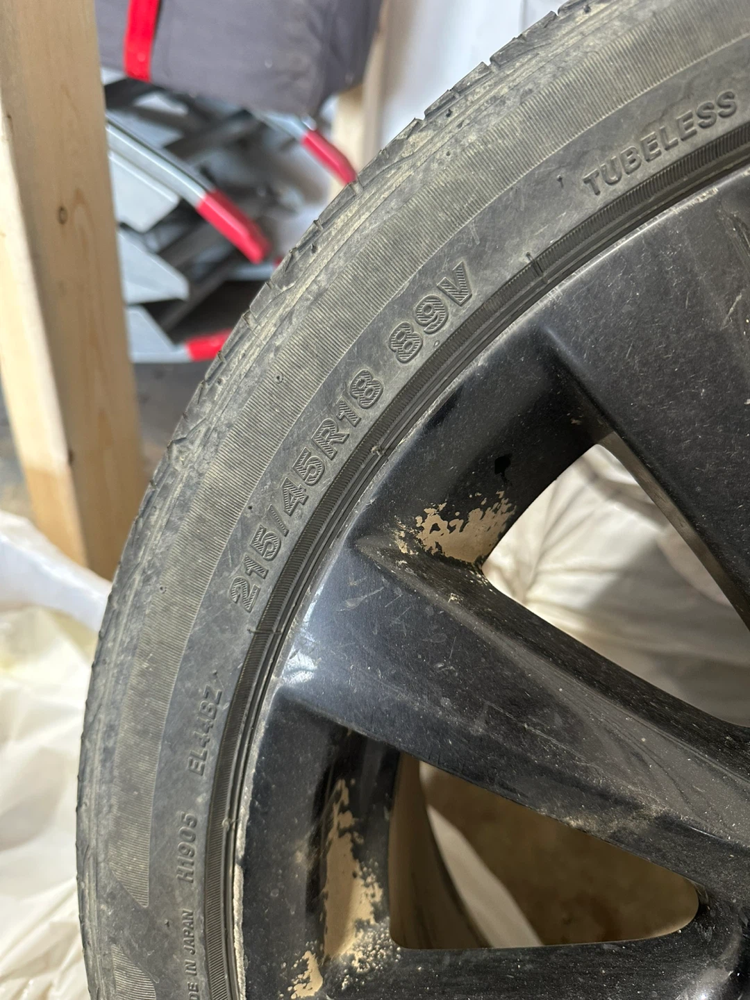 215/45R18 89V Tire and Wheel - photo 2