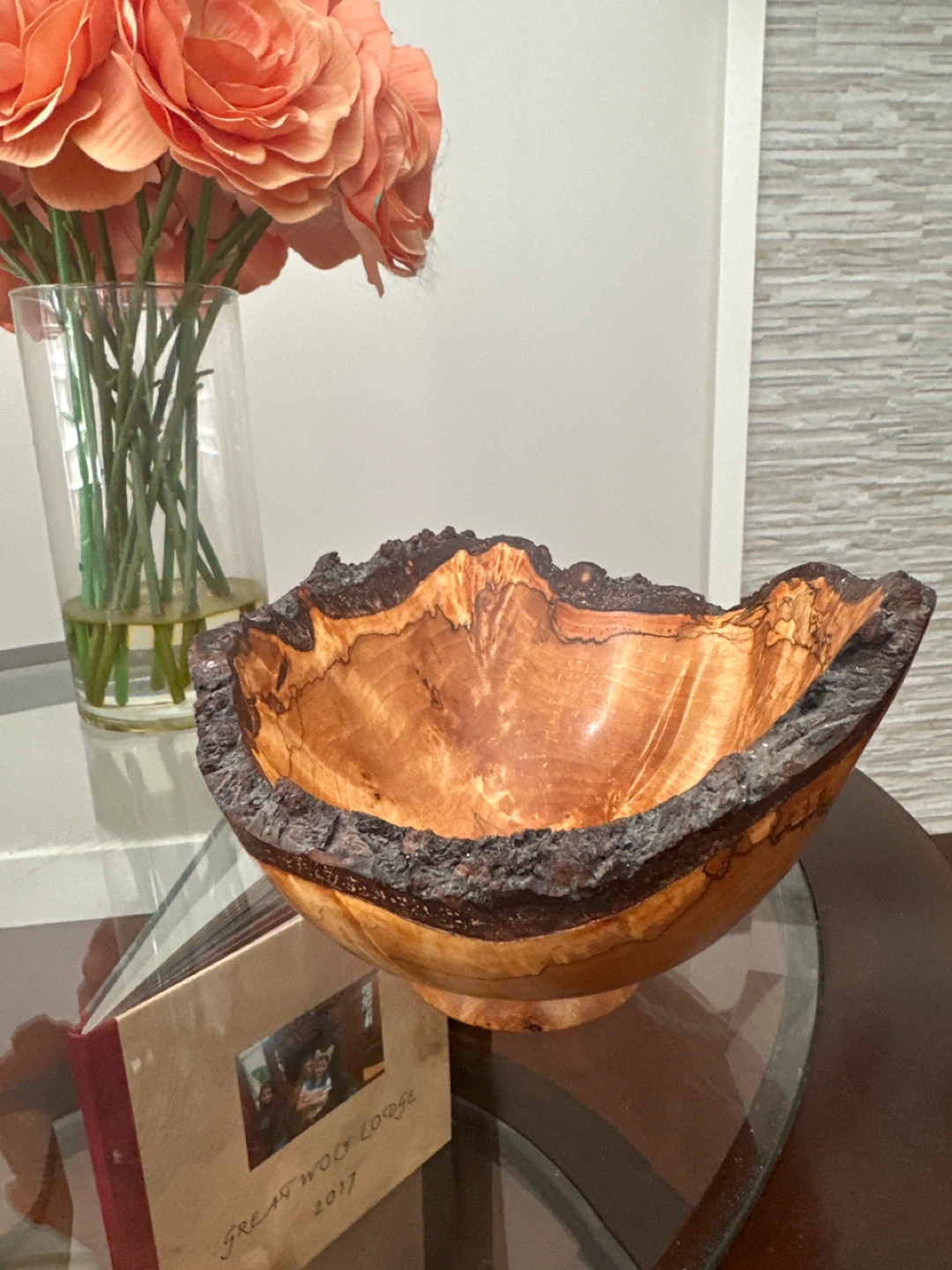 G. Wyka Spalted Birch Burl Bowl