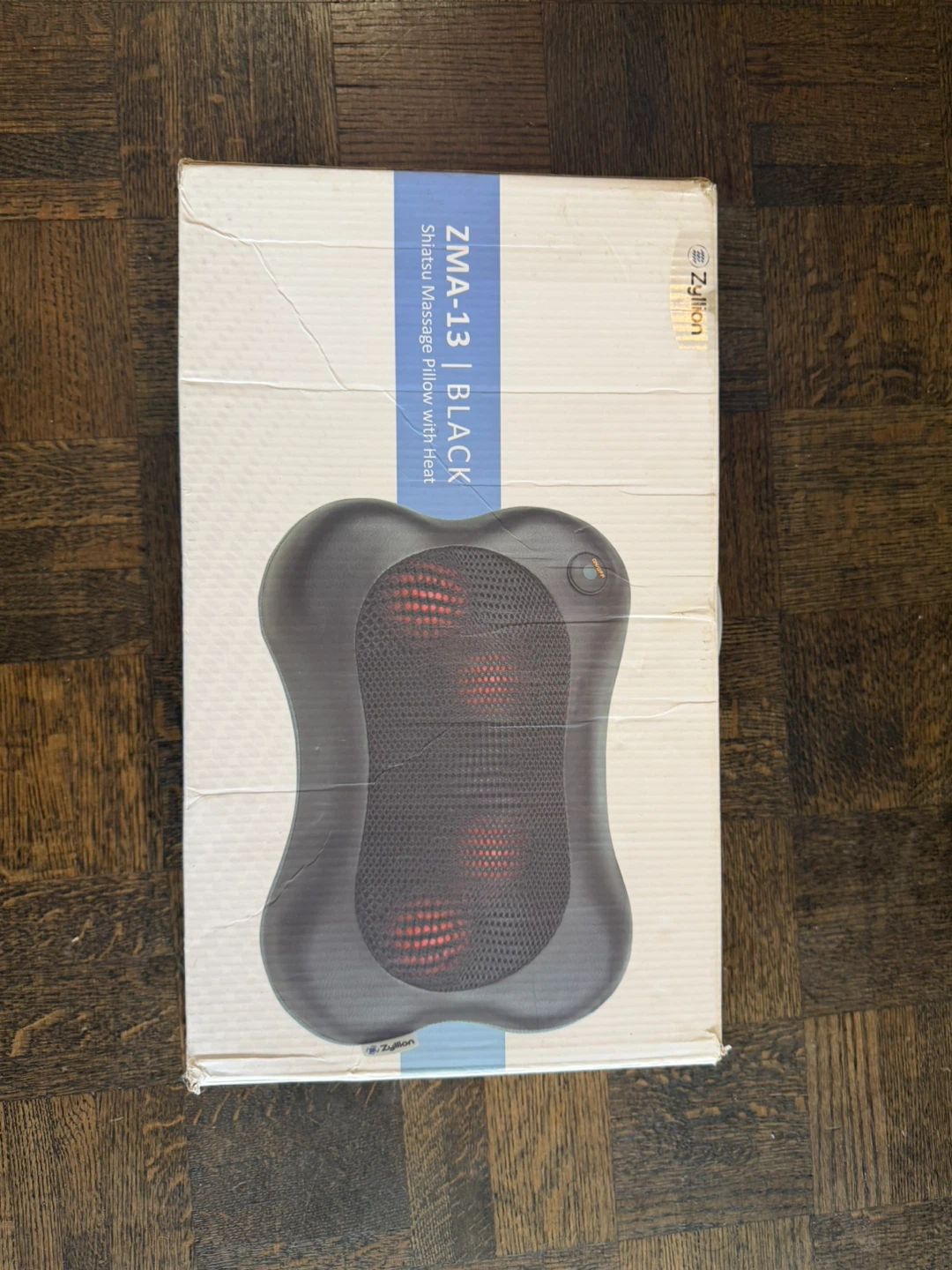 Zyllion ZMA-13 Shiatsu Massage Pillow with Heat