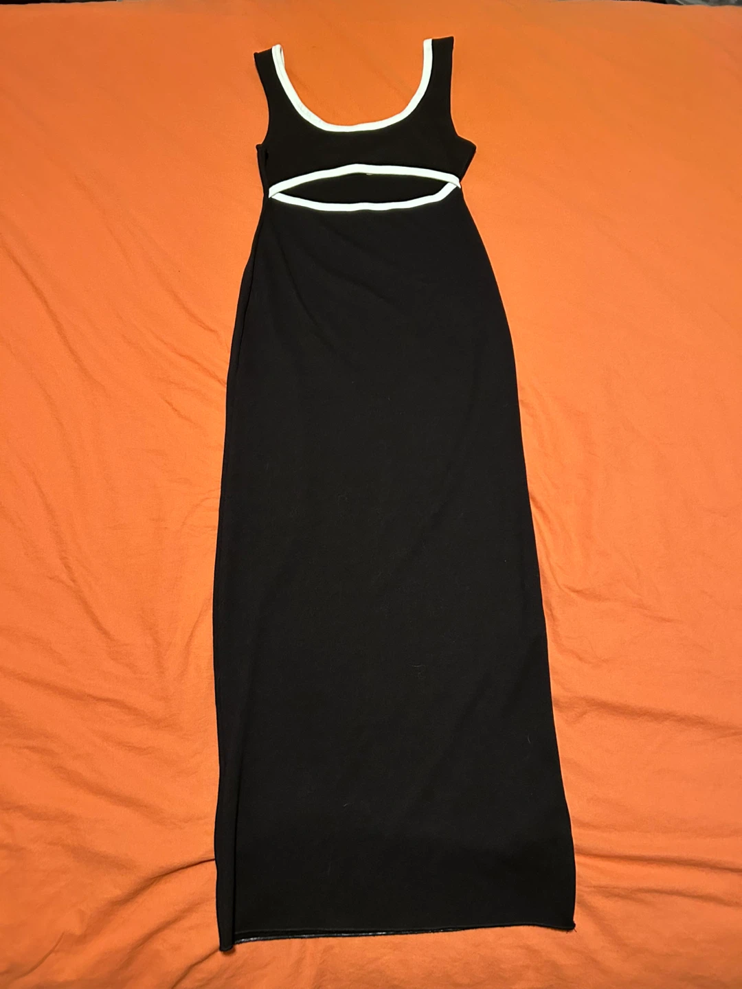 H&M Divided Black Maxi Dress Size S - Like New
