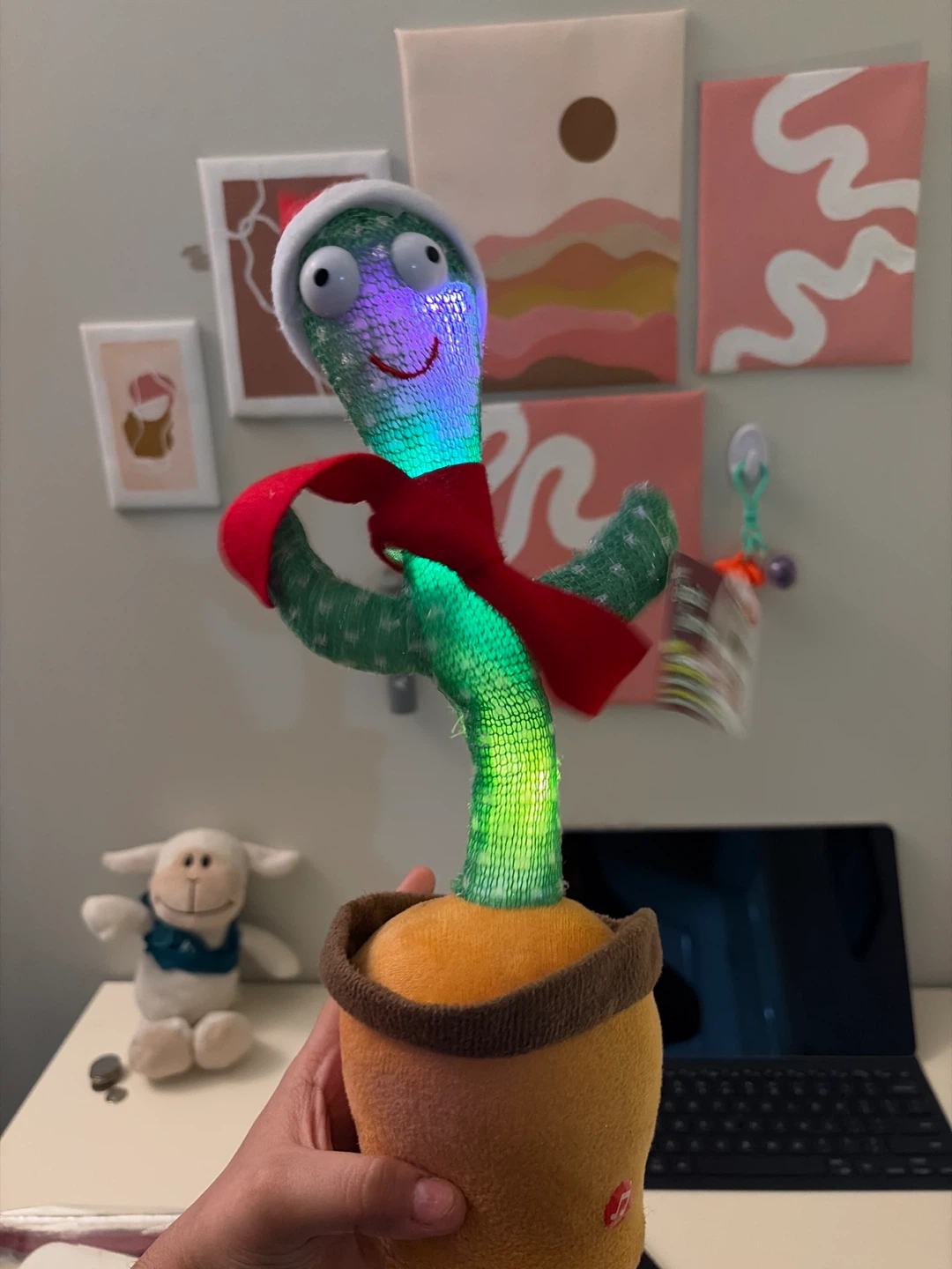 Dancing Cactus Toy with Lights and Music - photo 4