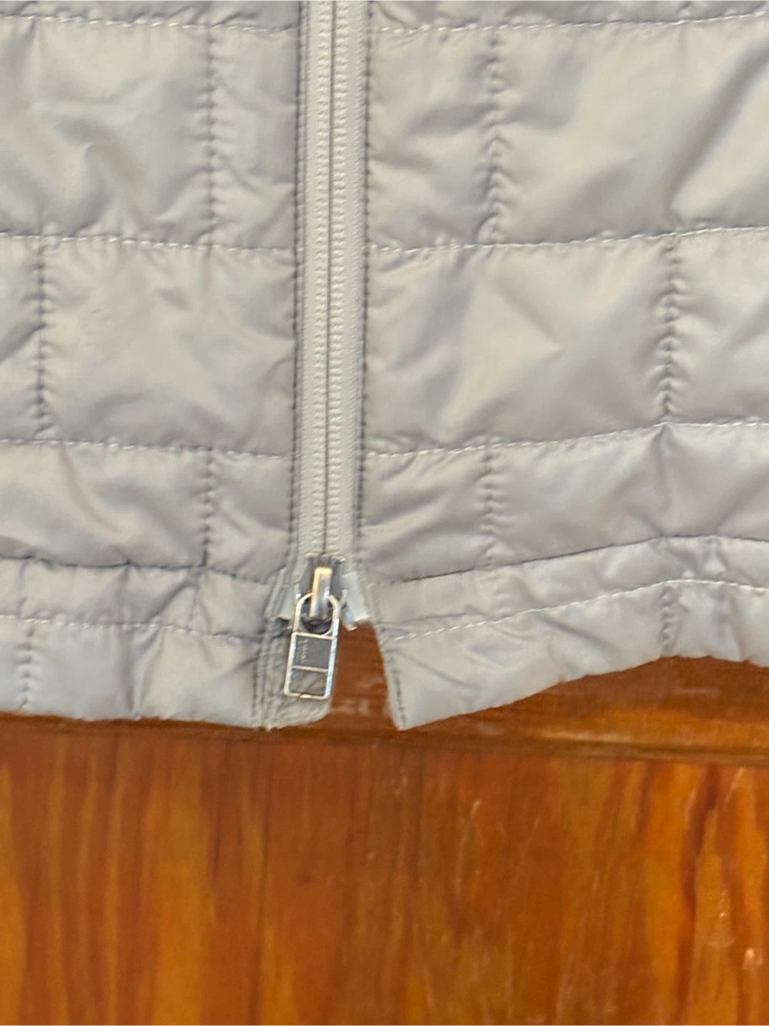 Patagonia Grey Quilted Full Zip Winter Coat - photo 2
