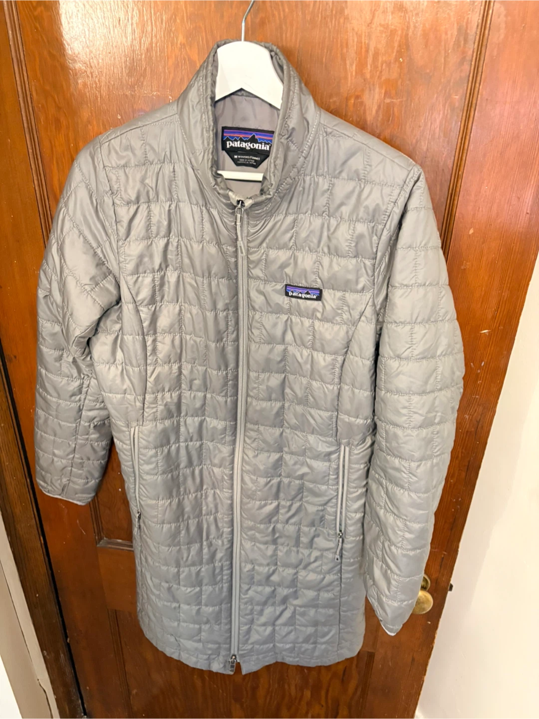 Patagonia Grey Quilted Full Zip Winter Coat - photo 4