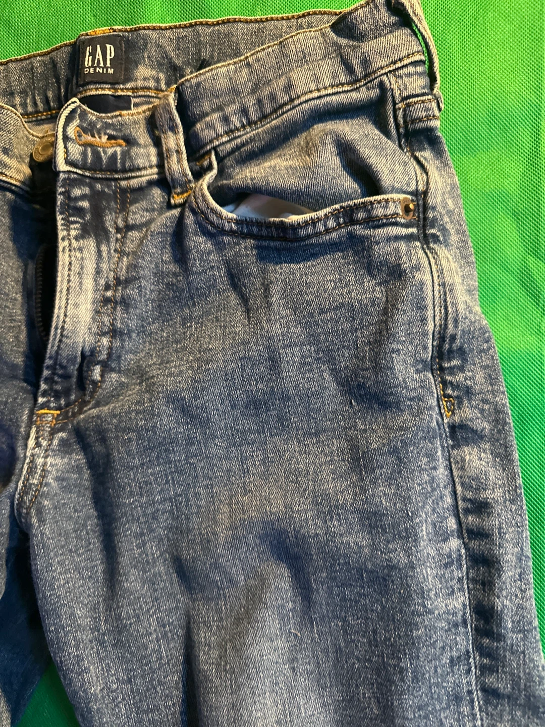 GAP Denim Jeans Size 14 Girls - photo 4