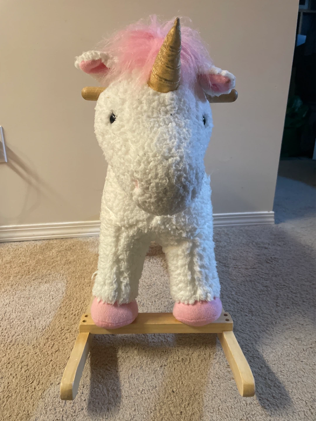 Unicorn rocking horse - photo 2