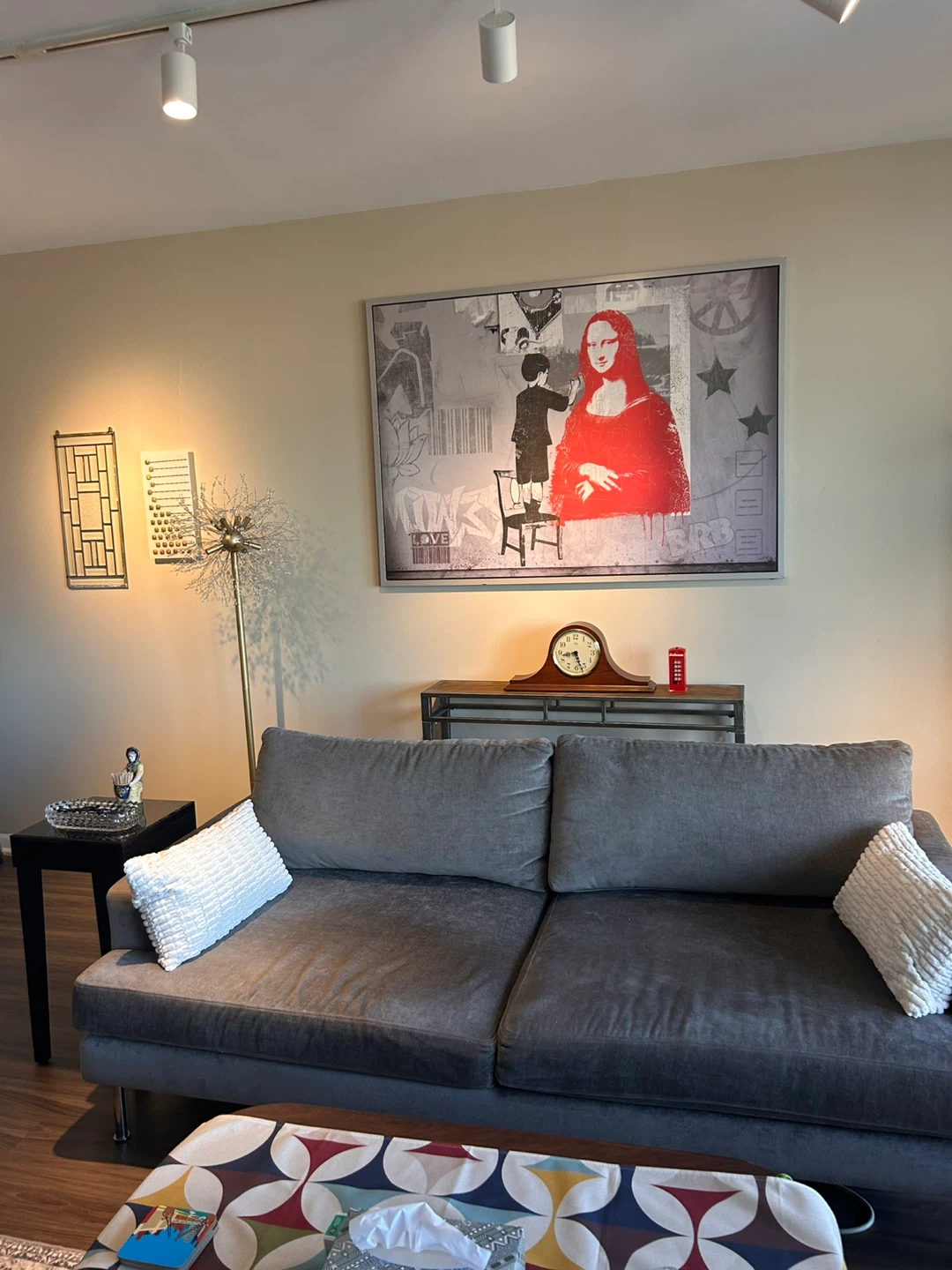FREE Large Mona Lisa Graffiti Style Wall Art Print