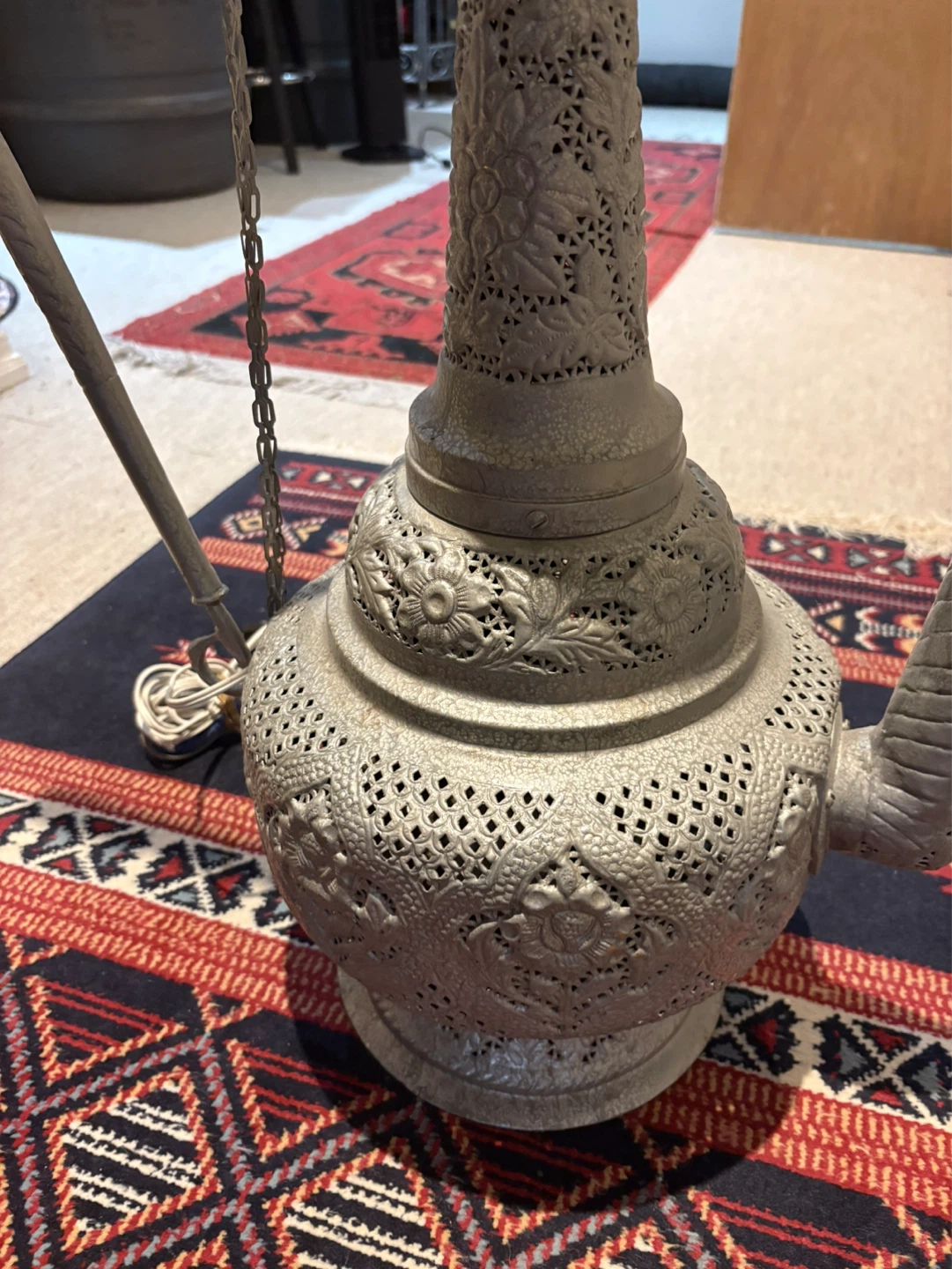 Vintage brass lamp - photo 2
