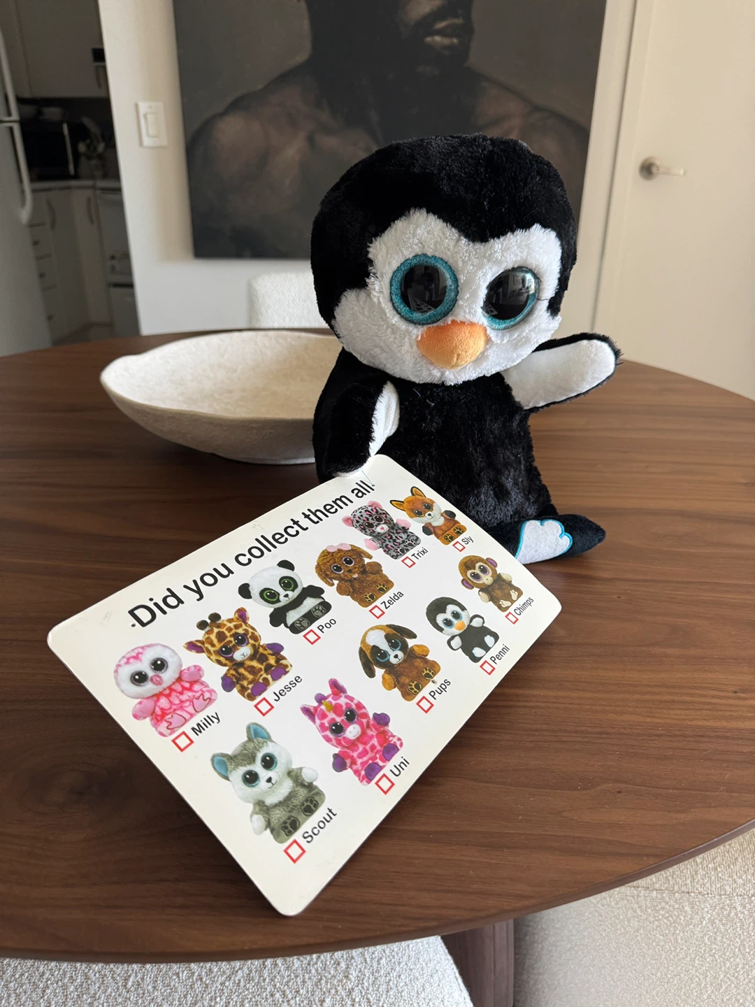 Ty Beanie Boo Peek-a-Boos Penguin Tablet Holder - photo 2
