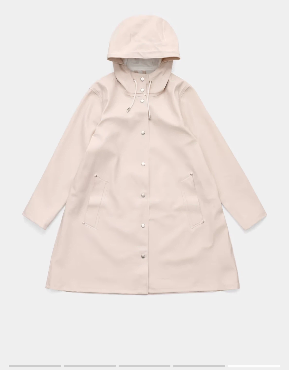 Stutterheim Mosebacke Original A-Line Raincoat - Light Sand