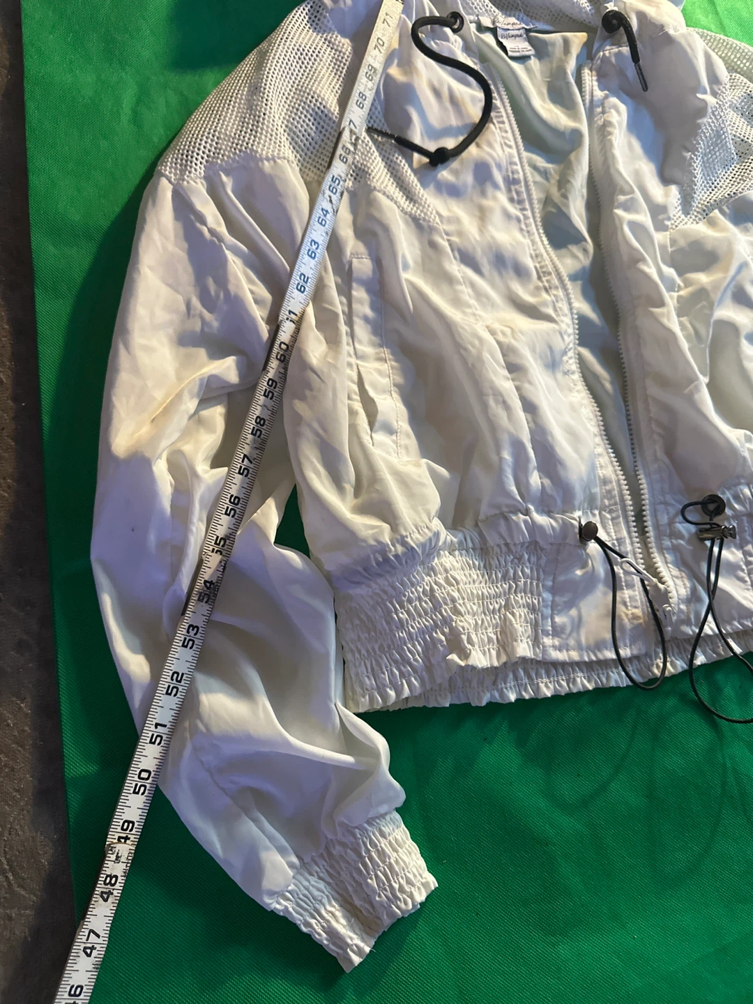 Revamped White Mesh Jacket - Size L - photo 3