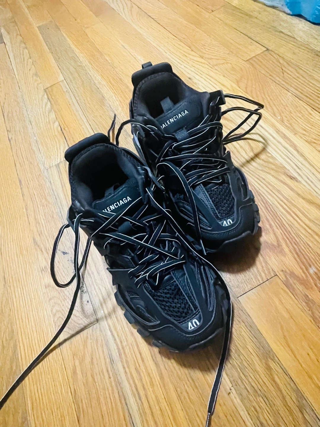 Balenciaga Track Sneakers Black Size 7 - photo 2
