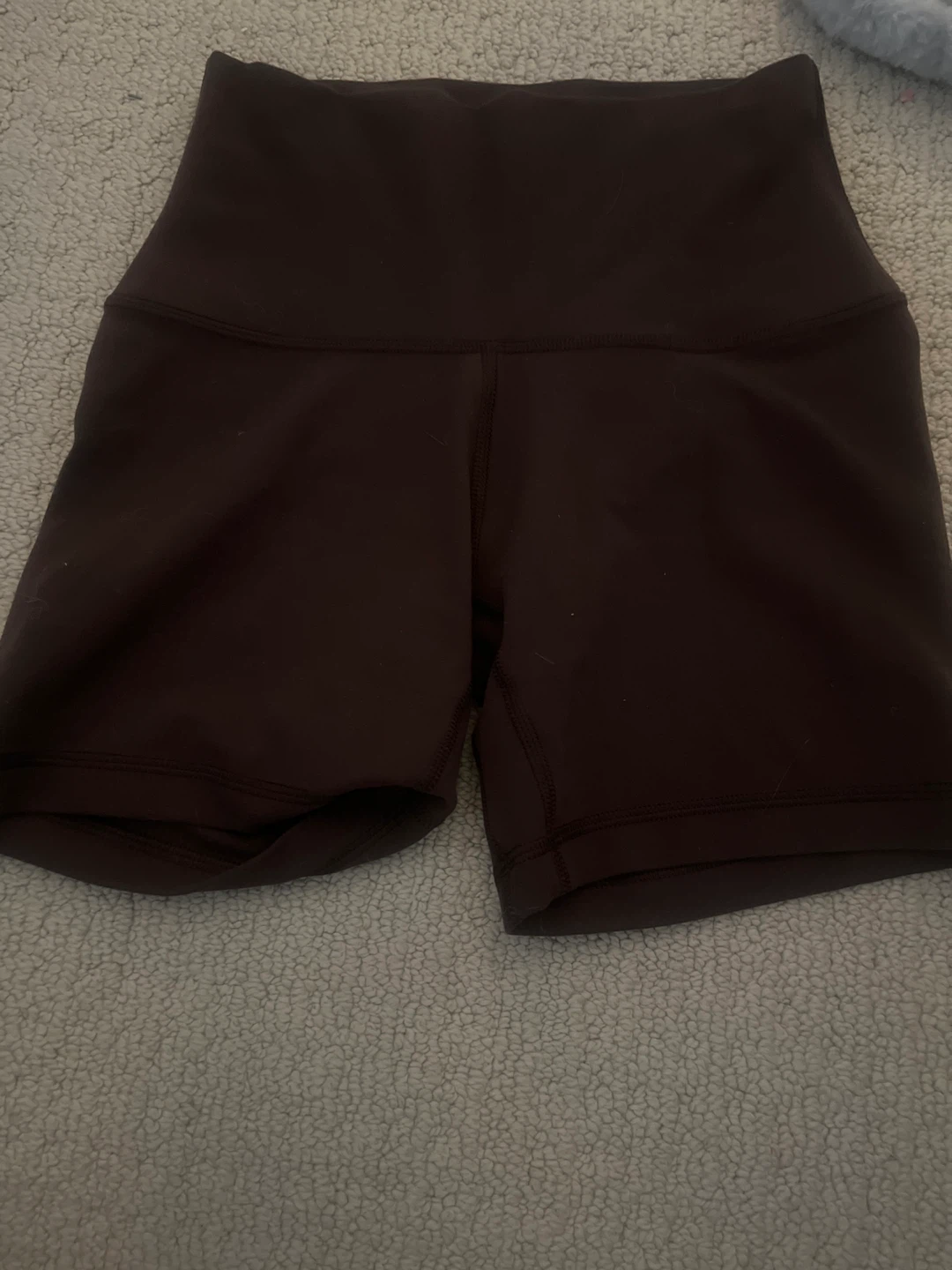 Tna chocolate brown biker shorts - photo 2