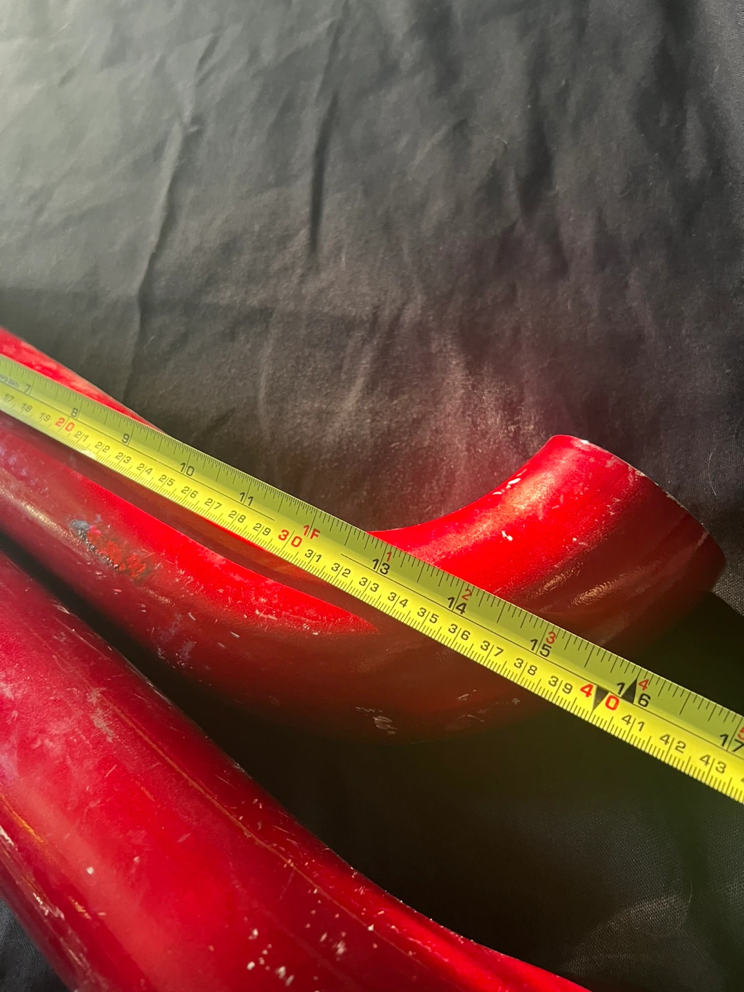 Red Metal Exhaust Pipe Set - photo 3