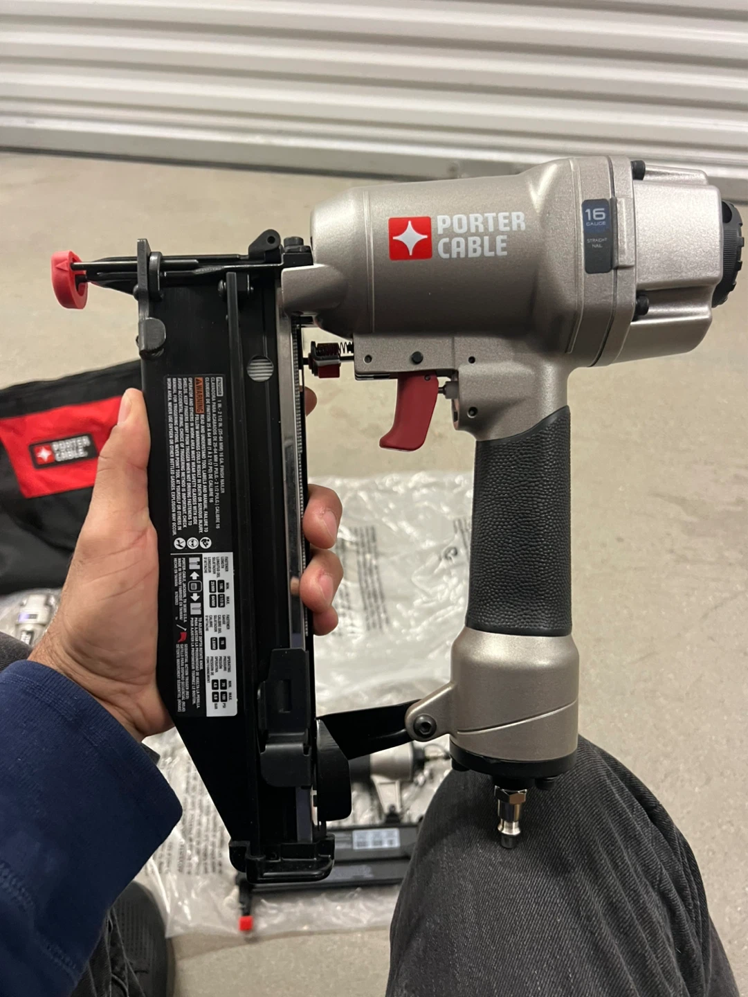 Porter Cable Nail Gun Set with Bag - photo 5