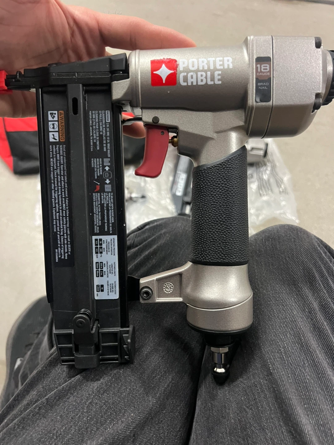 Porter Cable Nail Gun Set with Bag - photo 3