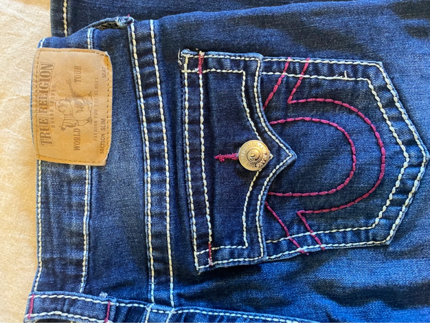 True Religion Girls Jeans Size 14/woman S