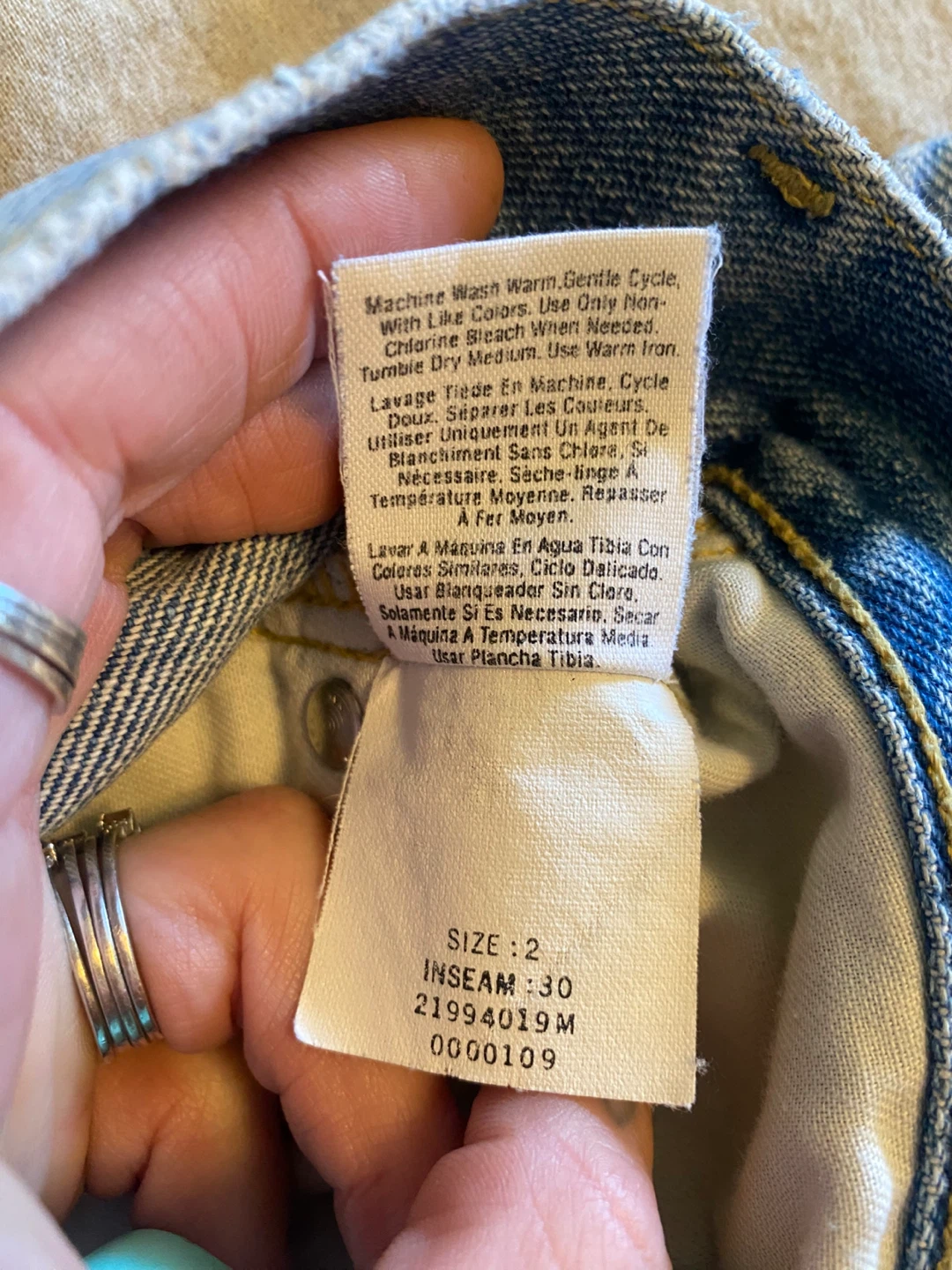 DKNY Jeans Size 2 vintage - photo 5
