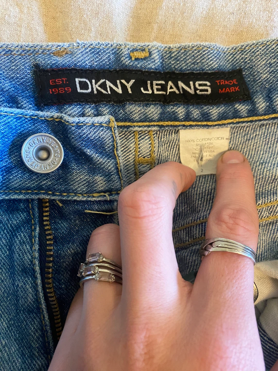DKNY Jeans Size 2 vintage - photo 4