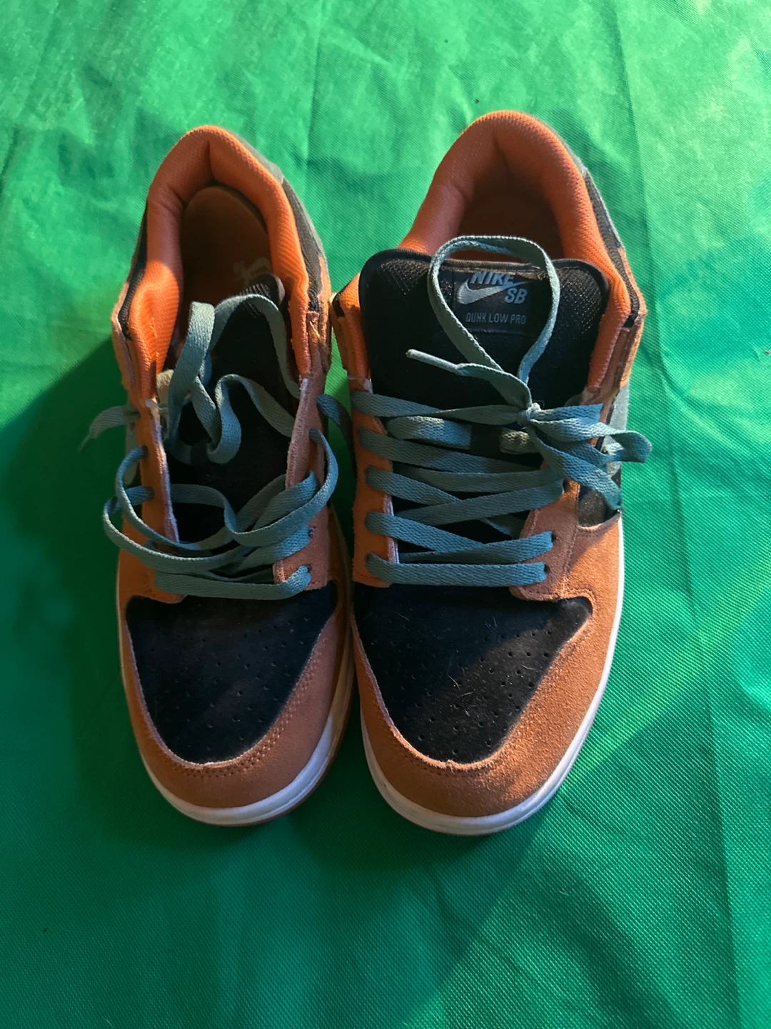 Nike SB Dunk Low Pro "Orange/Black/Teal" Men's Shoes