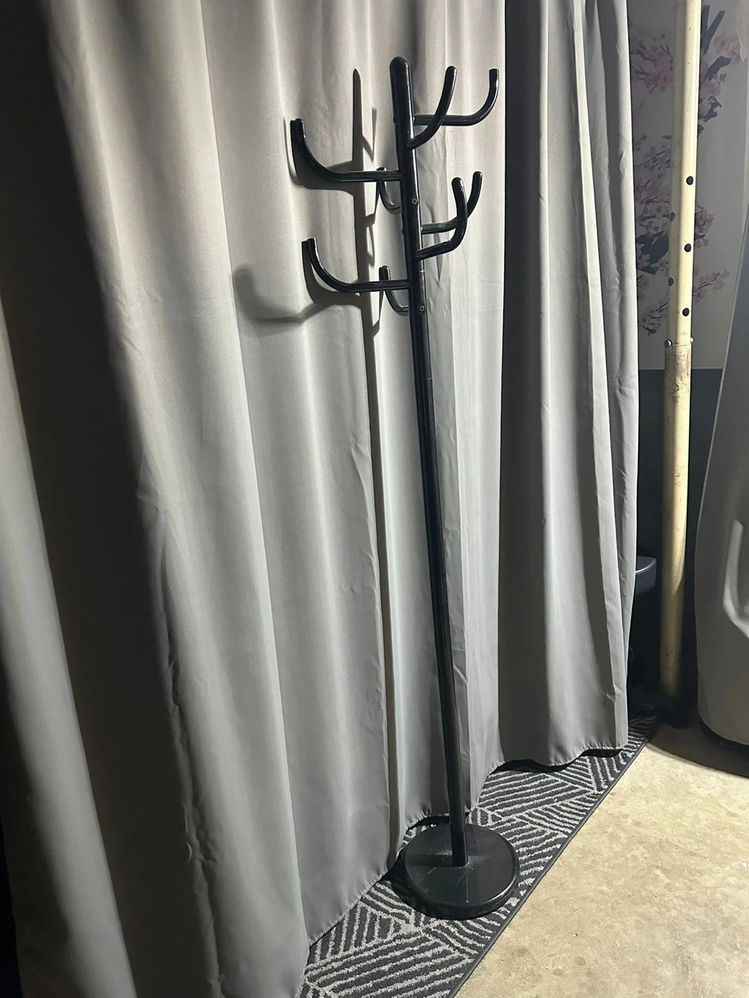 Black Coat Rack Stand