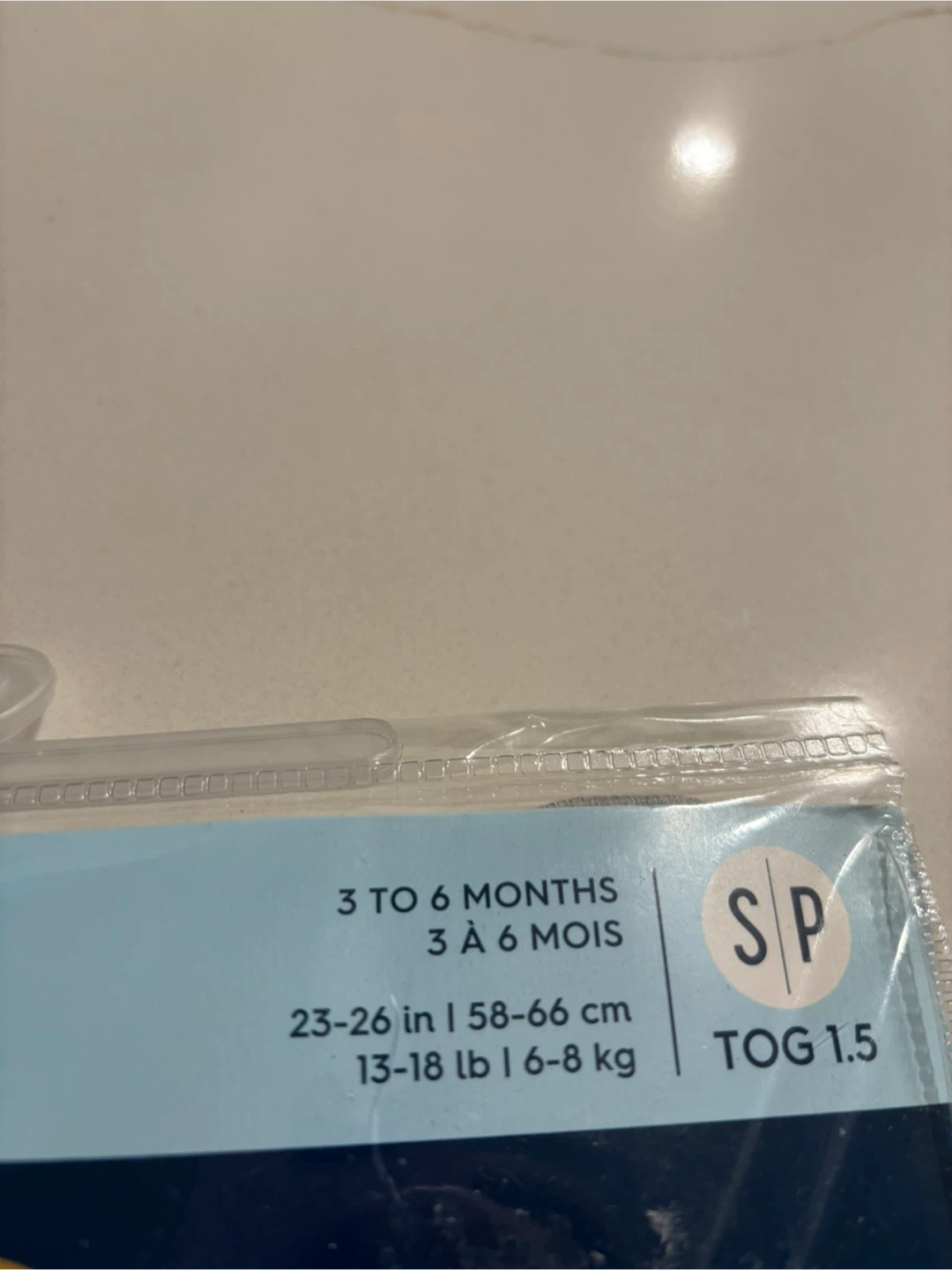 New HALO SleepSack Swaddle TOG 1.5 in package - Small, Grey - photo 2