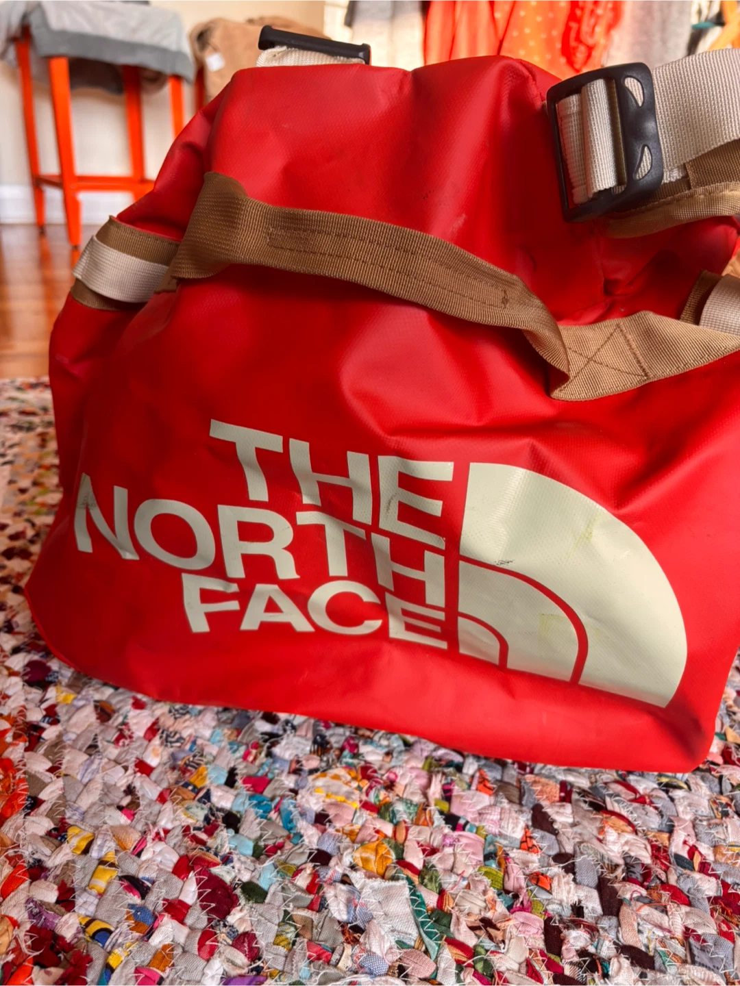 The North Face Red Duffel Bag XL/TG - photo 2