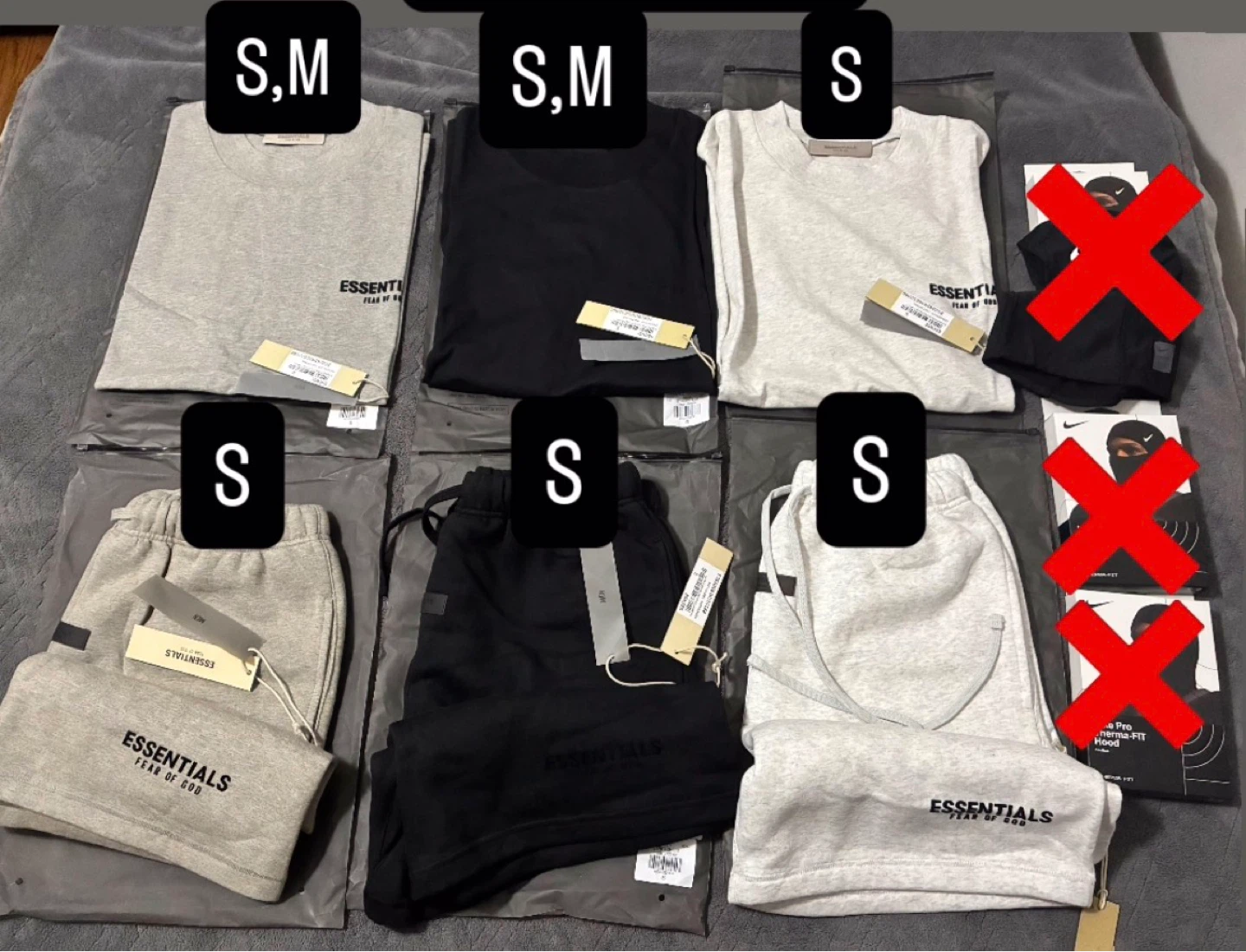 Fear of God Essentials T-Shirts & Sweatshorts