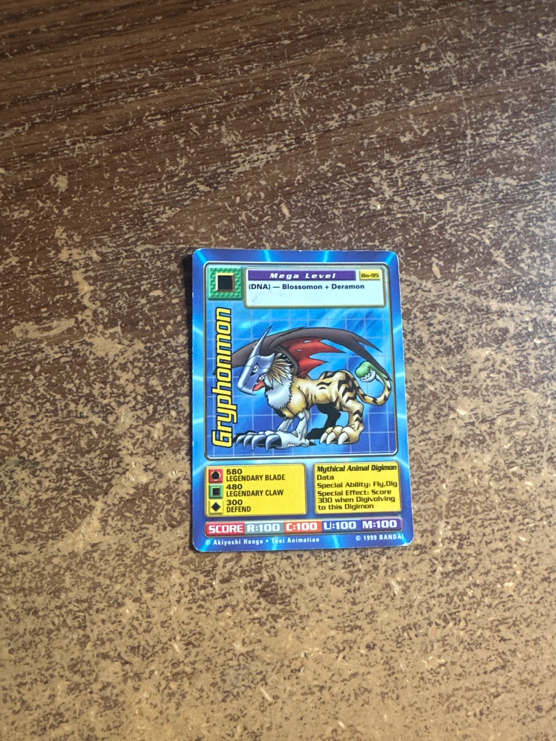 Digimon Gryphonmon Card