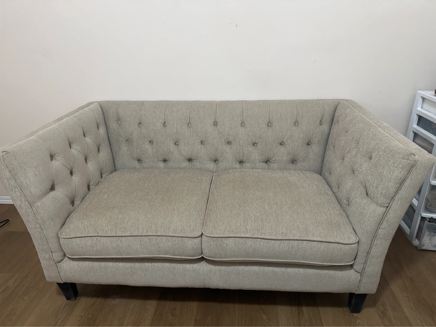 Modern Tufted Sofa from The Brick – Like New | No Pets - photo 2