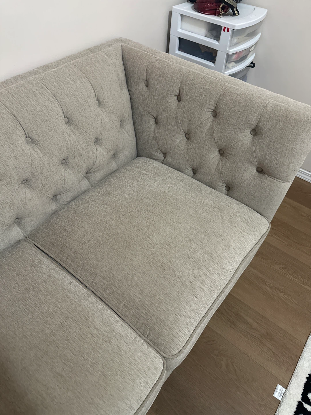 Modern Tufted Sofa from The Brick – Like New | No Pets - photo 5