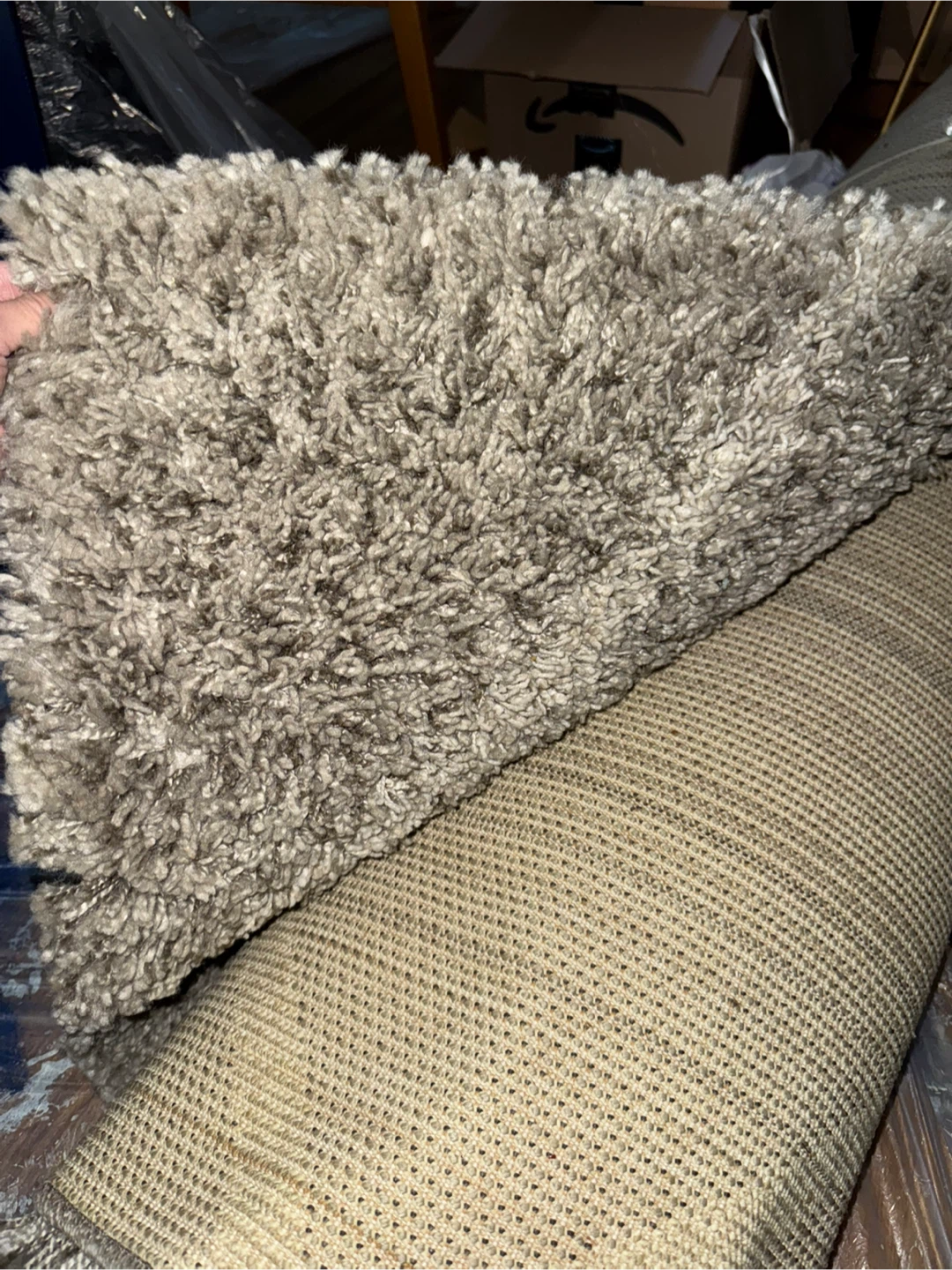 Large Grey/Ivory Rug 5’ x 7.5’ - photo 3