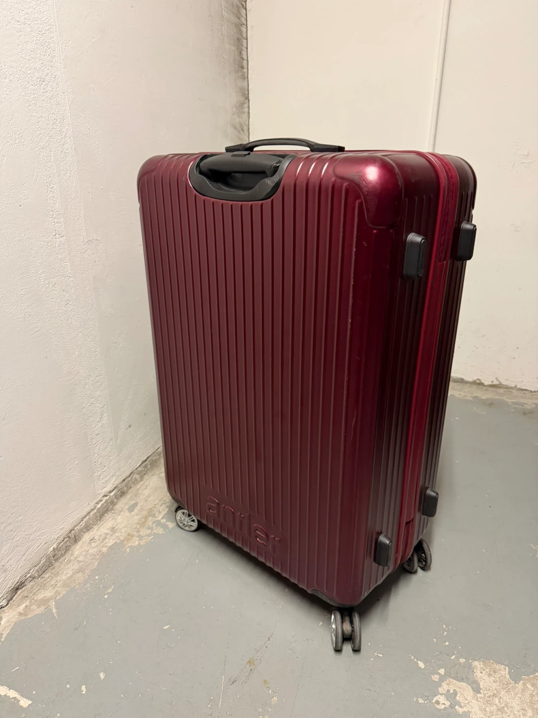 Anter Luggage - Burgundy - photo 4