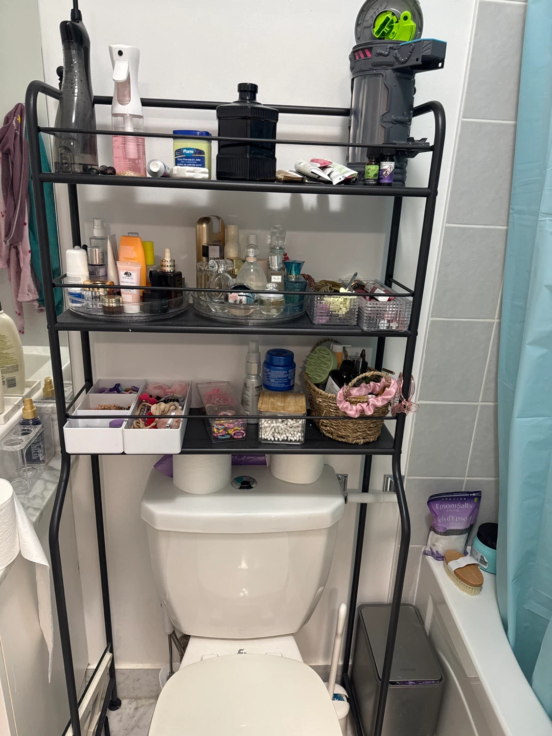 Toilet Rack Organizer with Shelves