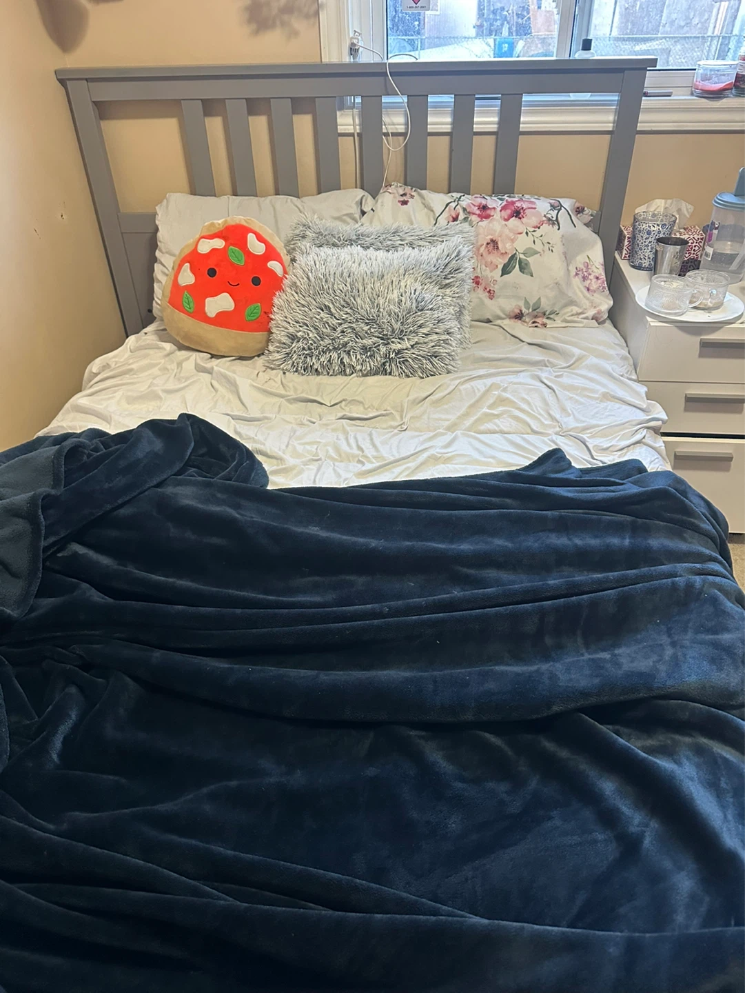 Grey king  Bed Frame - photo 4
