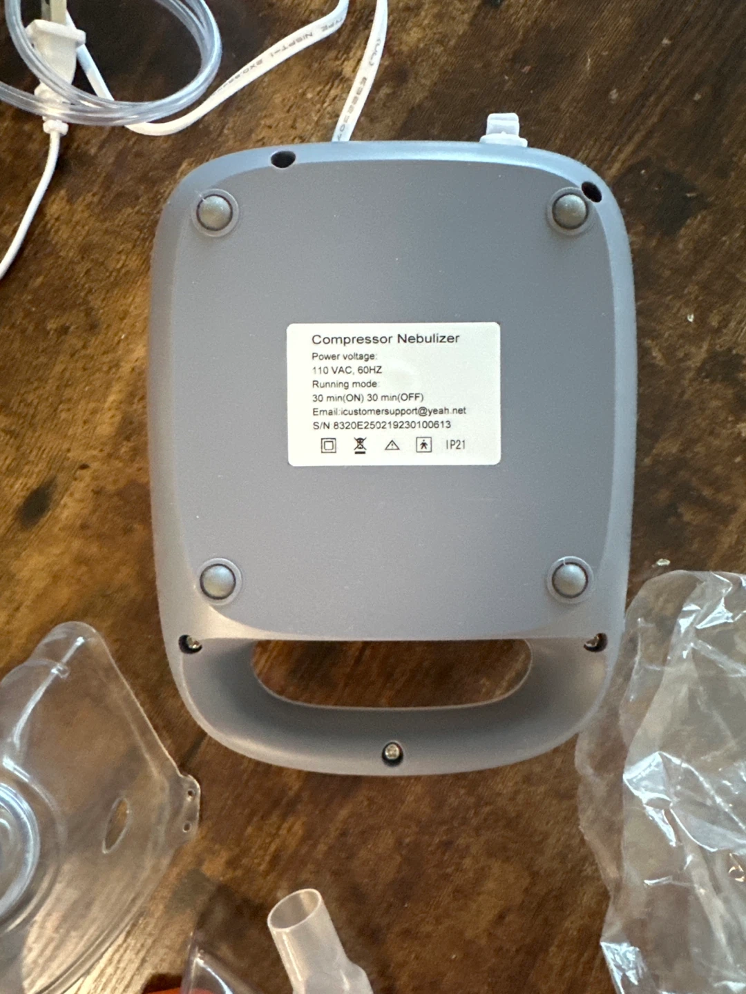 RAPHARY AN-832 Compressor Nebulizer Kit - photo 4