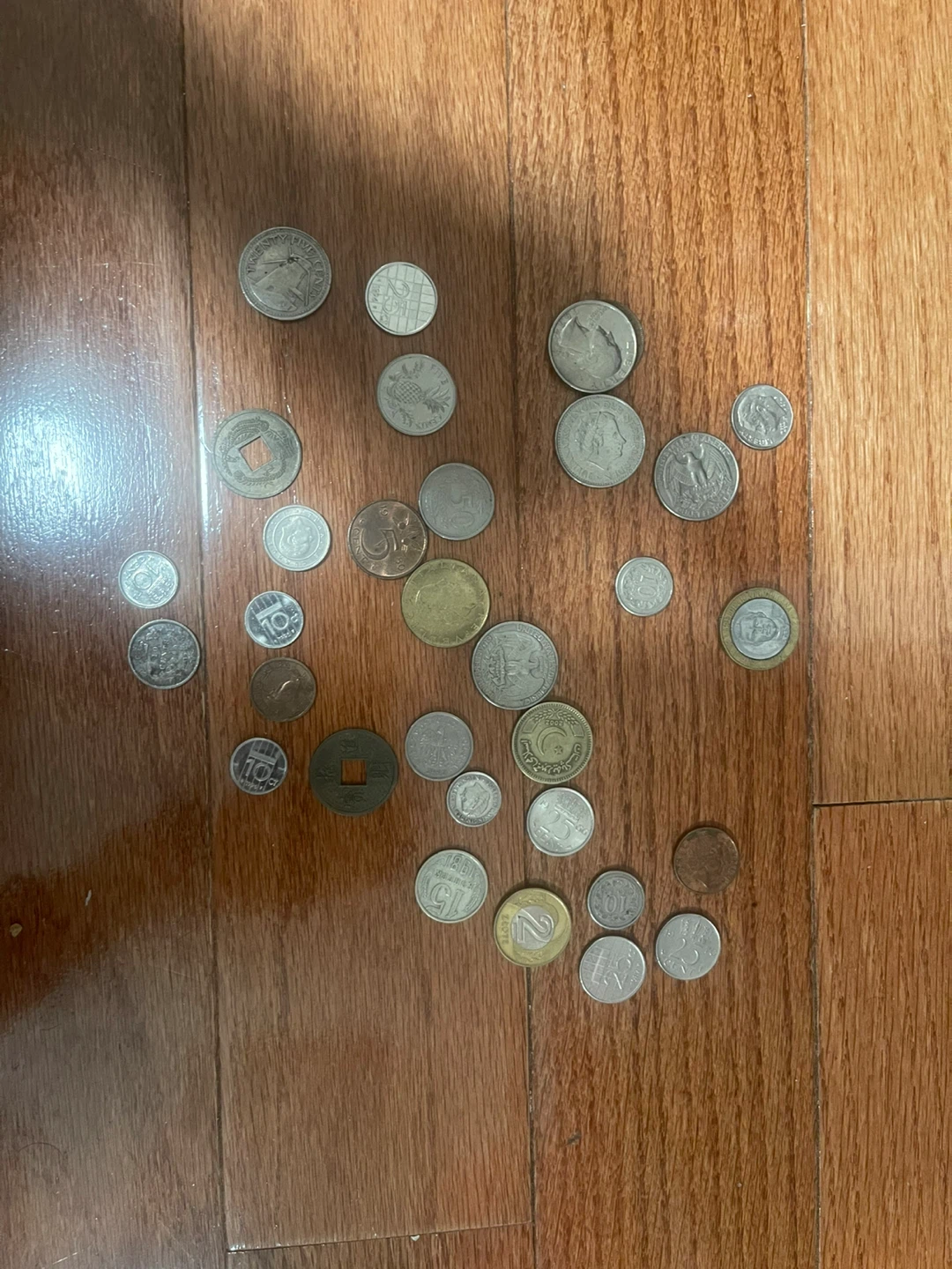 Assorted Foreign and Canadian Coins Collection