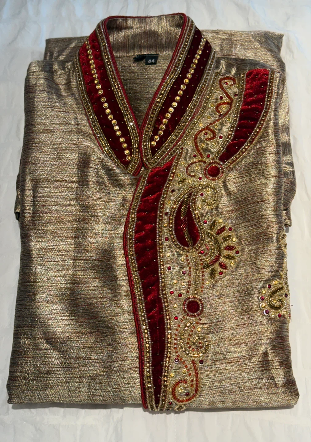 Men’s Indo-Western Sherwani Set (Large) LIKE NEW! - photo 5