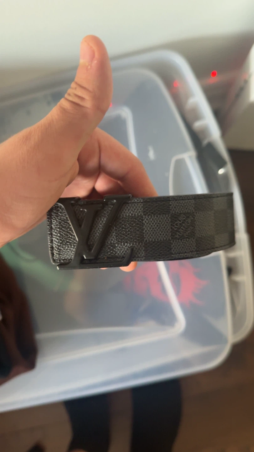Louis Vuitton Damier Ebene Belt