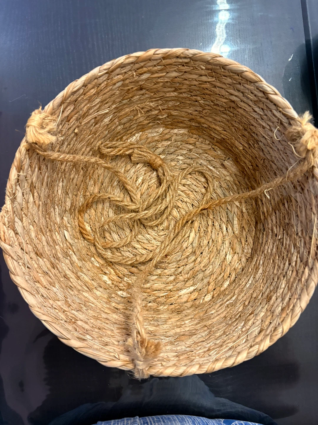 Woven Hanging Basket - photo 2